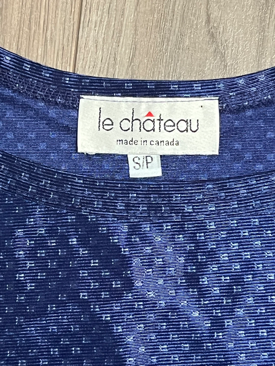 Le Chateau Blue Tank Top - Size S - photo 4