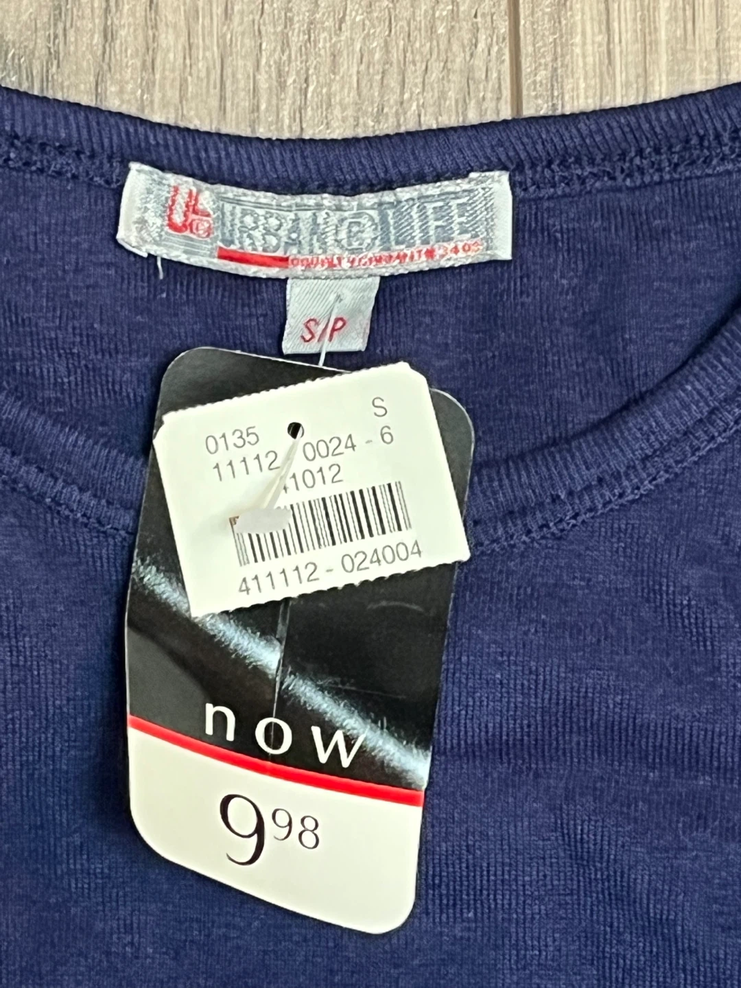 Urban Life Blue Embroidered T-Shirt - Size S - photo 4