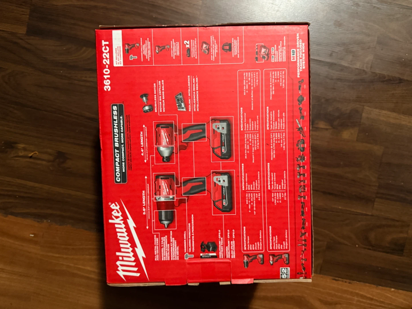 Milwaukee M18 Compact Brushless 2-Tool Combo Kit - photo 3
