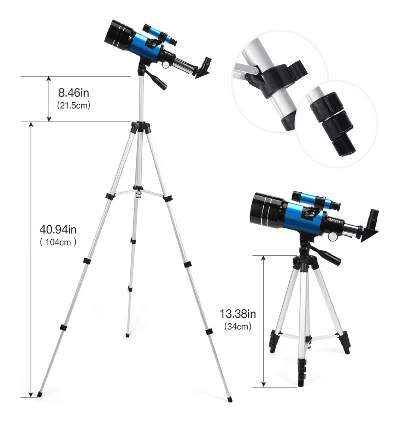 HITUTTXL Refractor Telescope with Tripod - photo 4