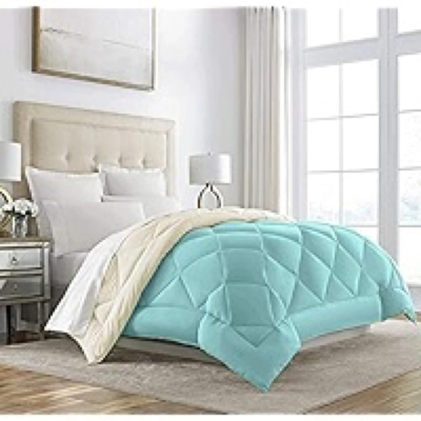 Sleep Restoration Reversible Down Alternative Comforter - photo 3