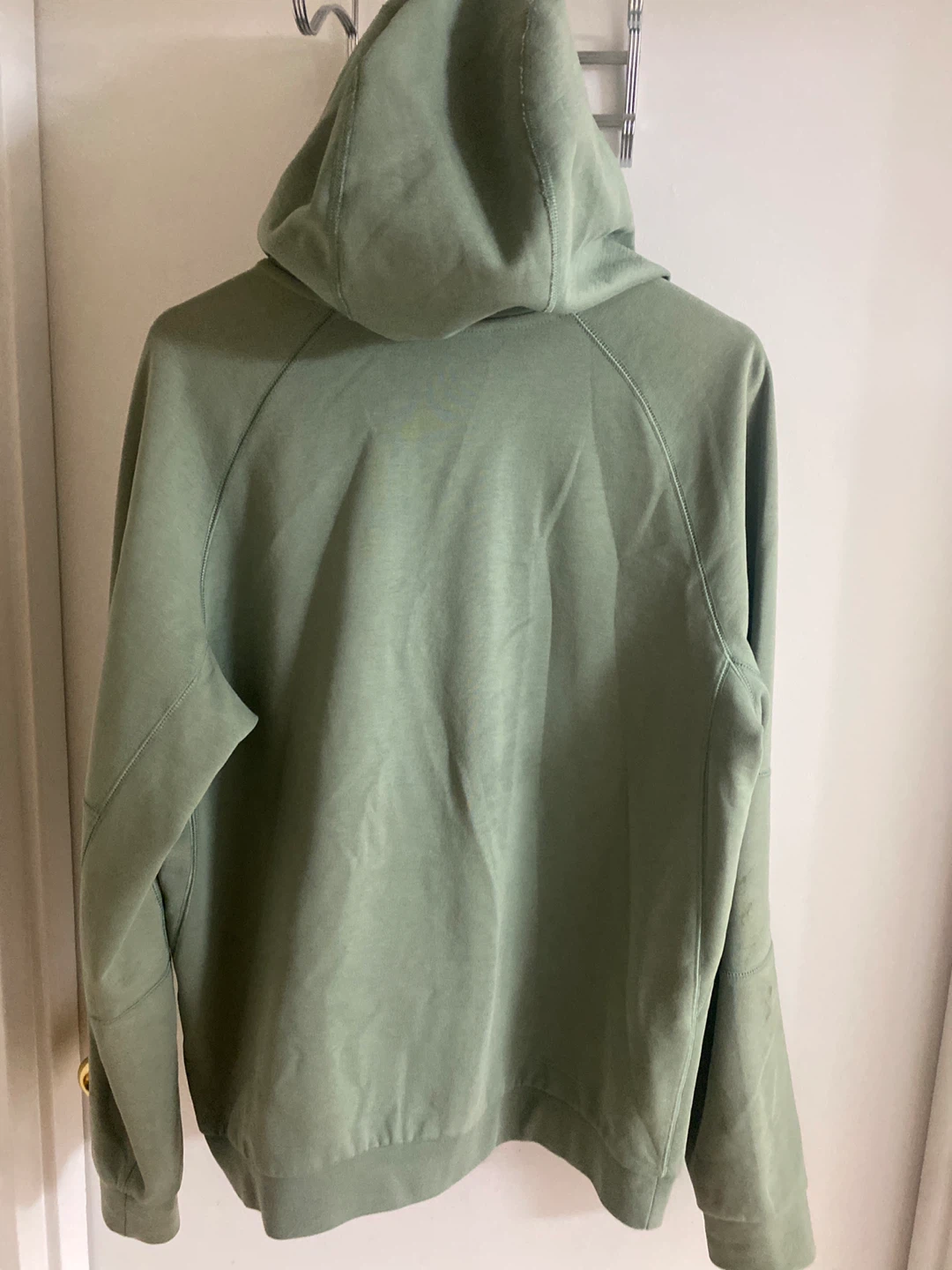 Nike Olive Green Full Zip Hoodie - Size M - photo 3