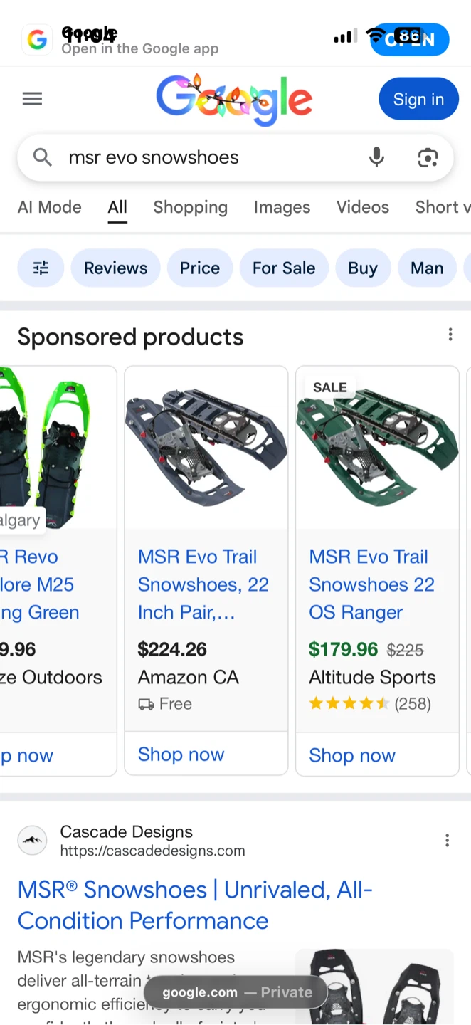 Brand new snowshoes - photo 2