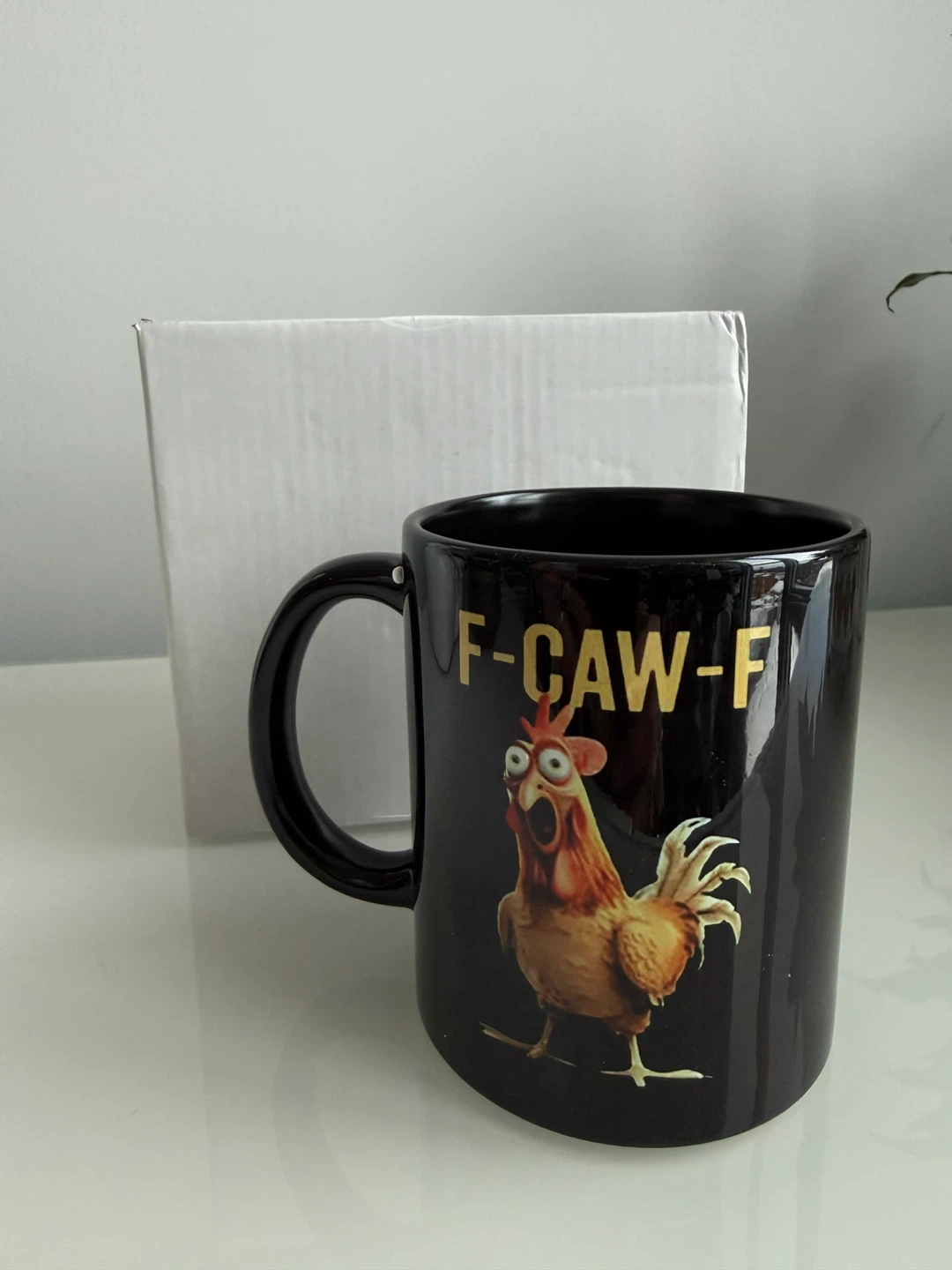 New in box Chicken Mug - F-CAW-F