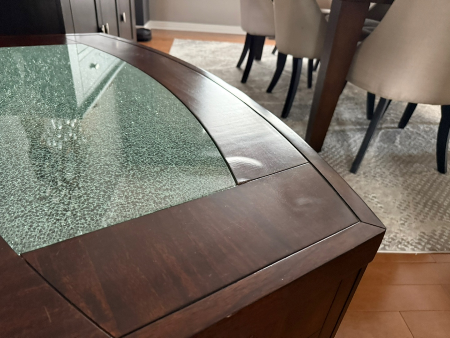 Glass Top Coffee Table - photo 4