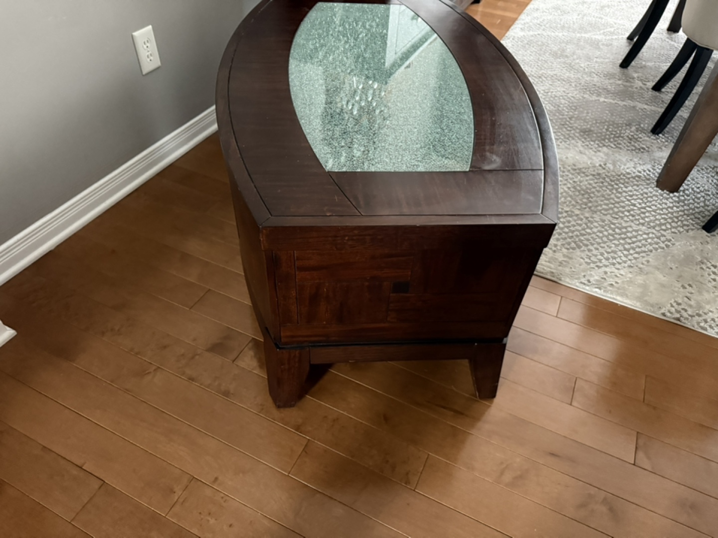 Glass Top Coffee Table - photo 3