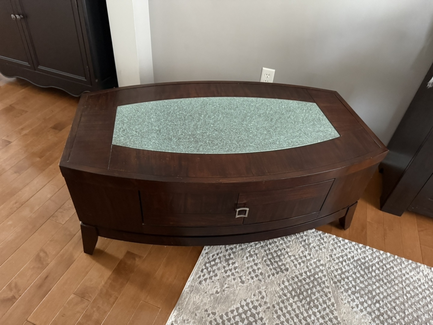 Glass Top Coffee Table