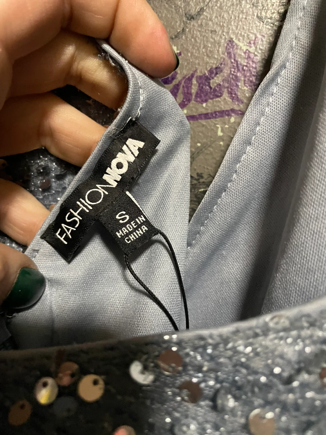 Fashion Nova Hallie Sequin Maxi Dress - Size S - photo 3