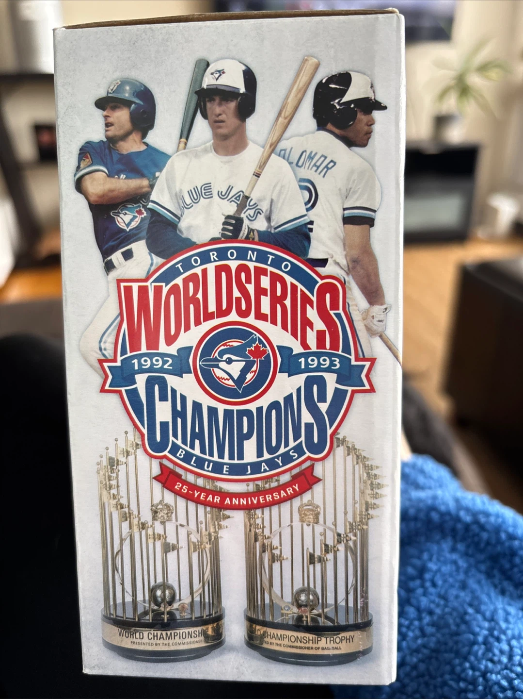 Toronto Blue Jays Triple Bobblehead 1993 Alomar Molitor Olerud - photo 4