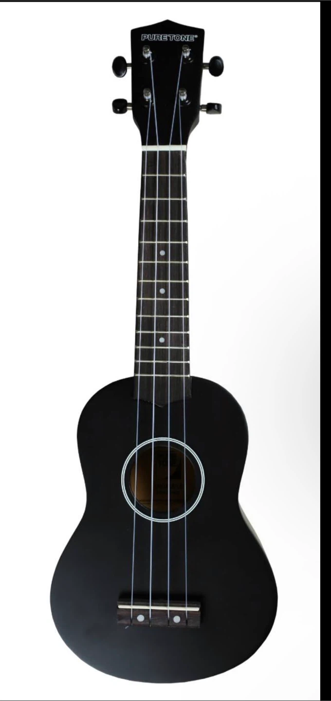 Everjoys Black Ukulele