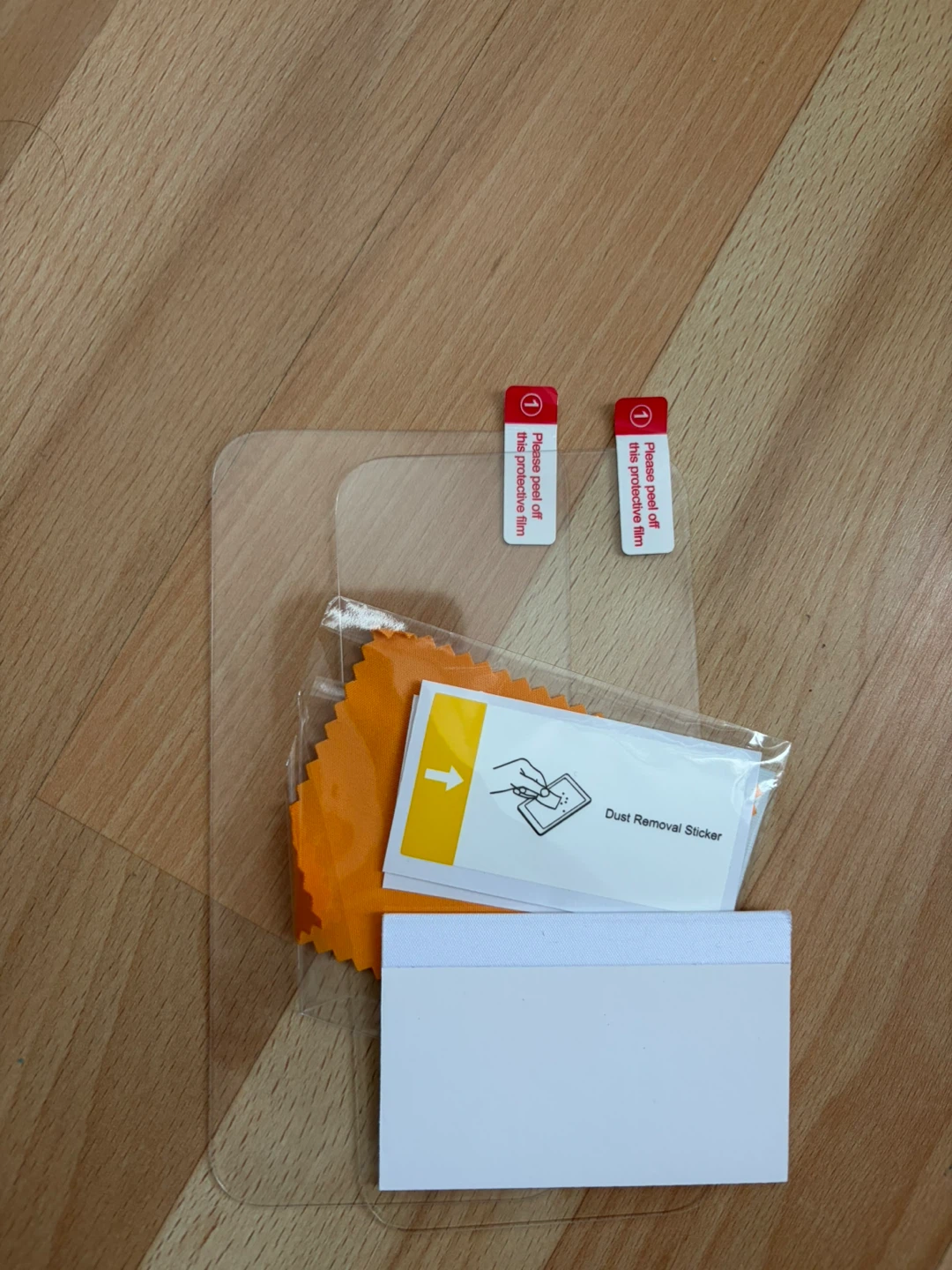 Screen Protector with Dust Removal Sticker