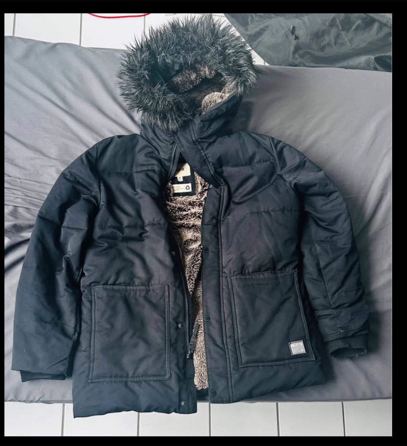 Hollister Black Winter Parka - photo 2