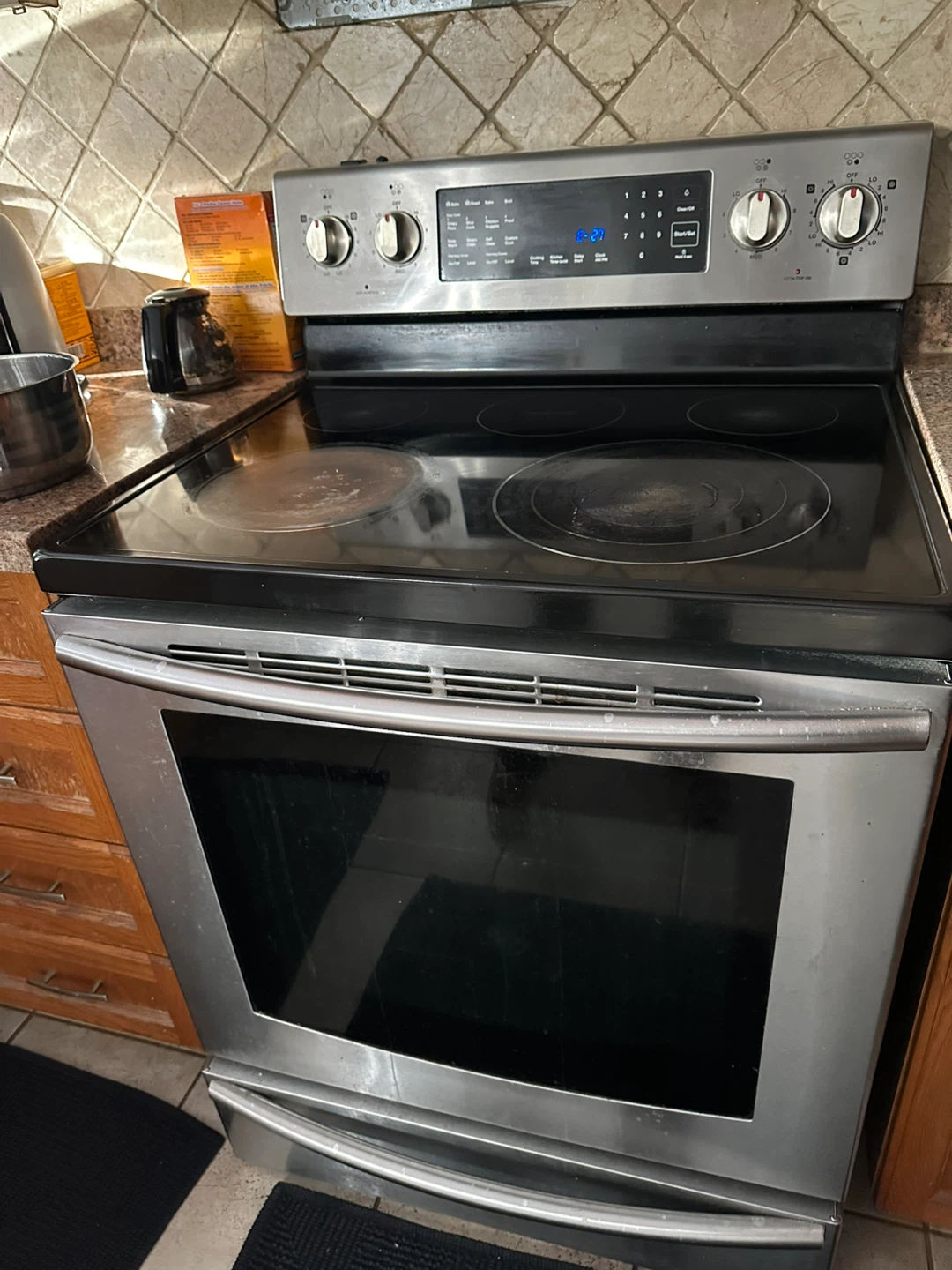 Stove Stainless Steel Electric Range