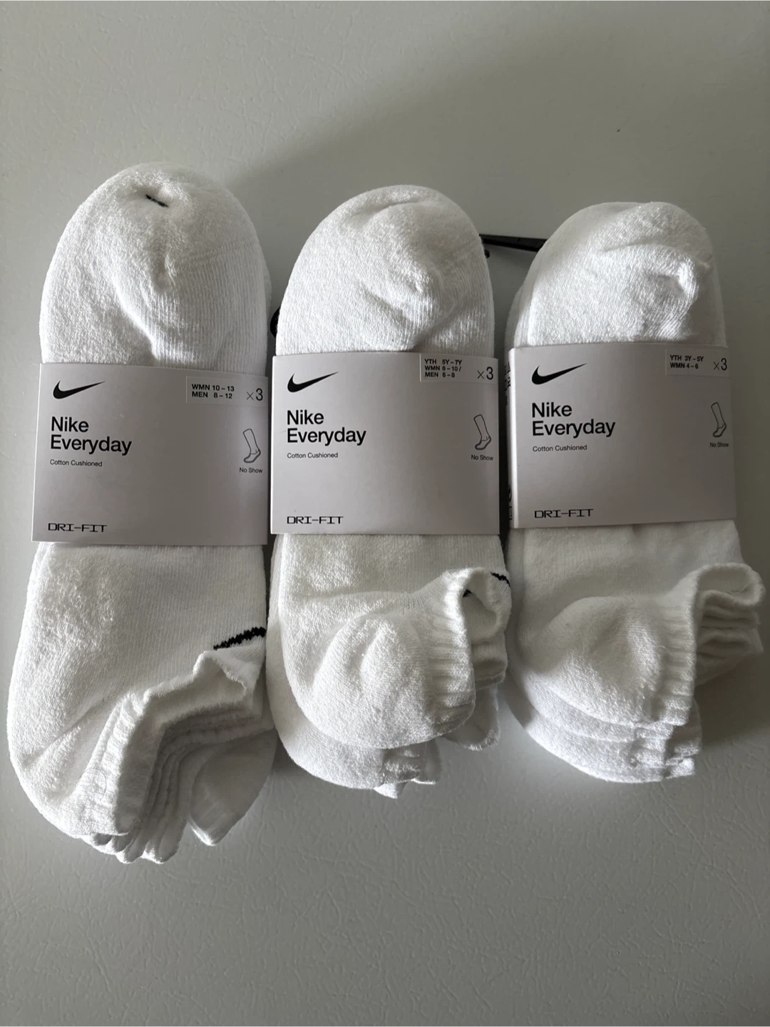 Nike Everyday Cotton Cushioned Socks - Various Sizes!