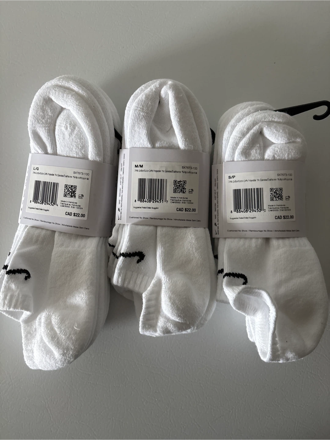 Nike Everyday Cotton Cushioned Socks - Various Sizes! - photo 2