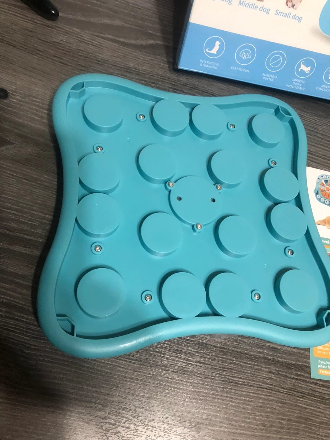 NEW-Foxmm Dog Puzzle Toy - Interactive Treat Dispenser - photo 5