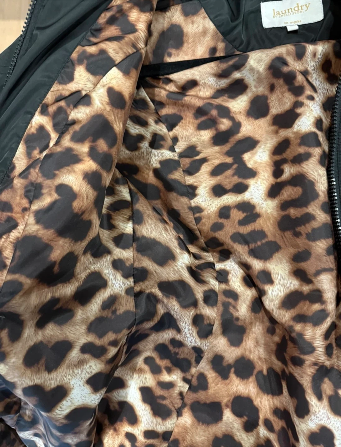 Black Puffer Coat - photo 3