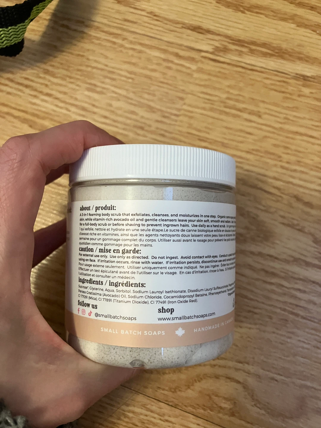 Small Batch Soaps Gingerbread Marshmallow Sugar Scrub - photo 3