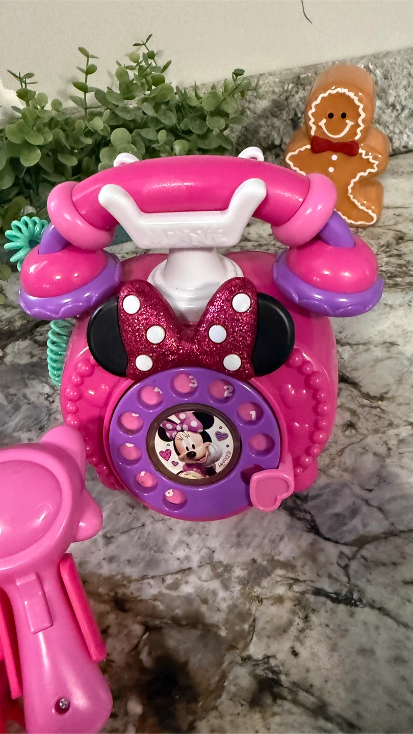 Minnie Mouse Cash Register & Rotary Phone - photo 4