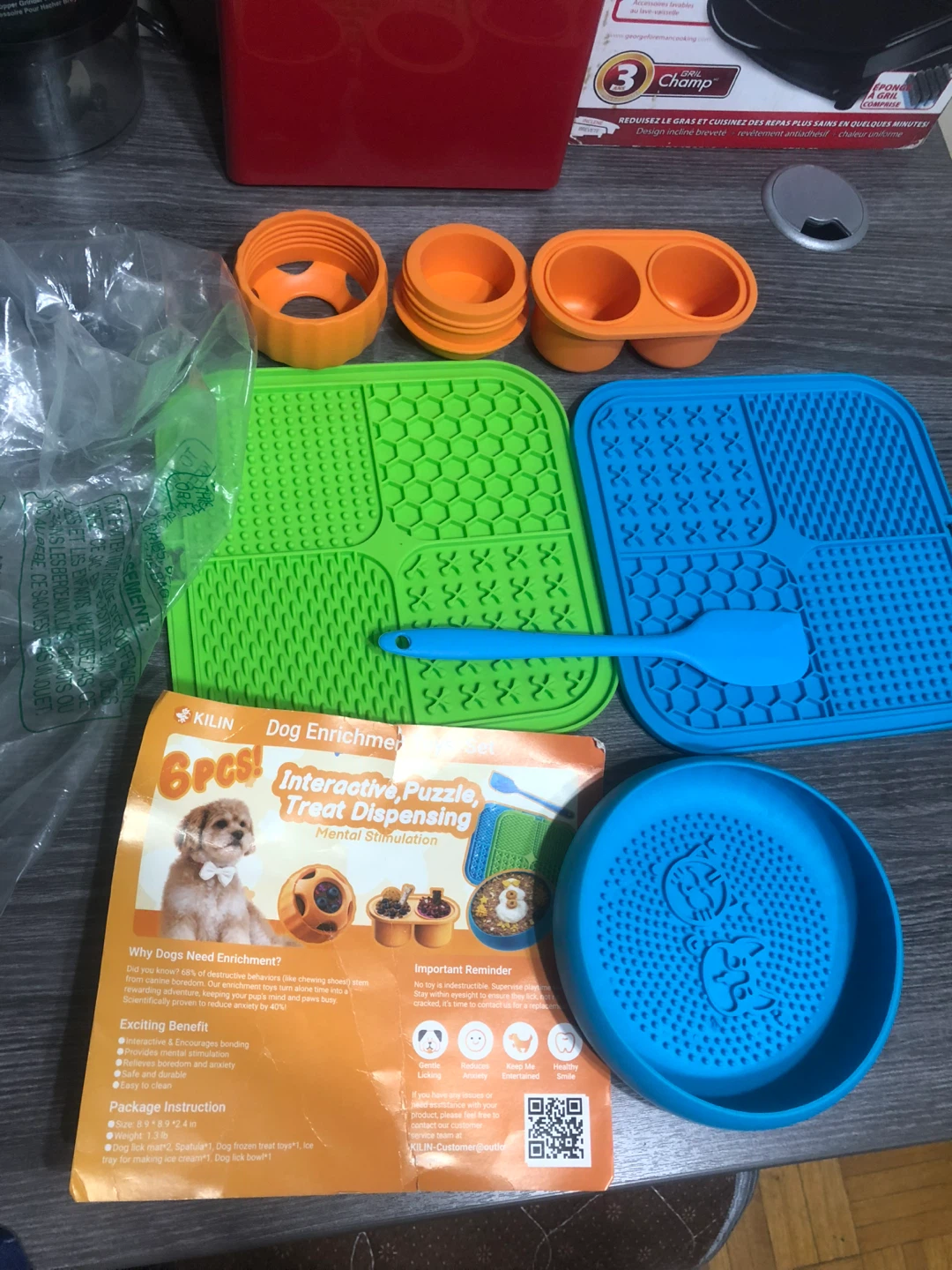 NEW-KILIN 6pcs Dog Enrichment Interactive Toys Set - photo 5