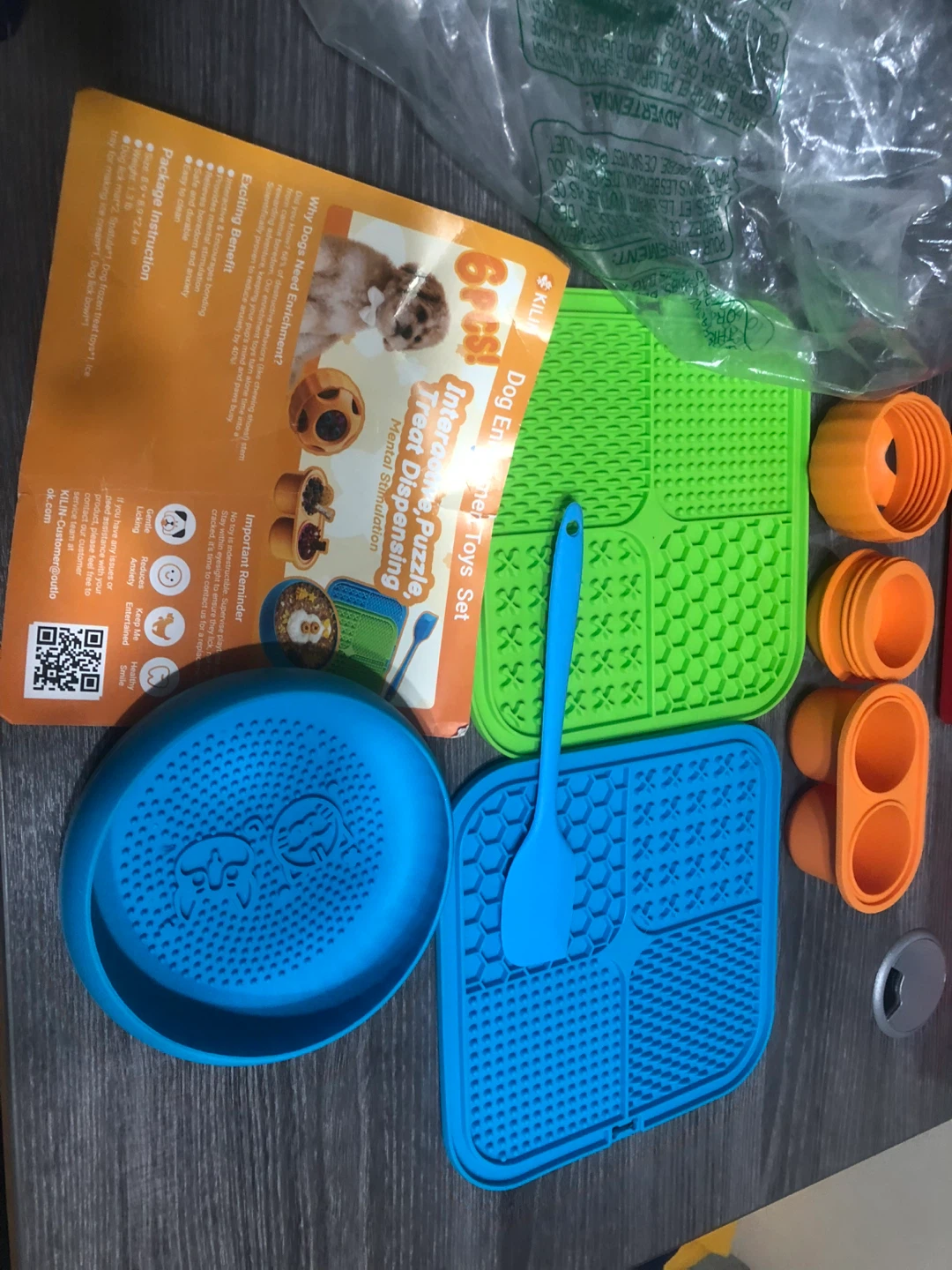 NEW-KILIN 6pcs Dog Enrichment Interactive Toys Set - photo 4