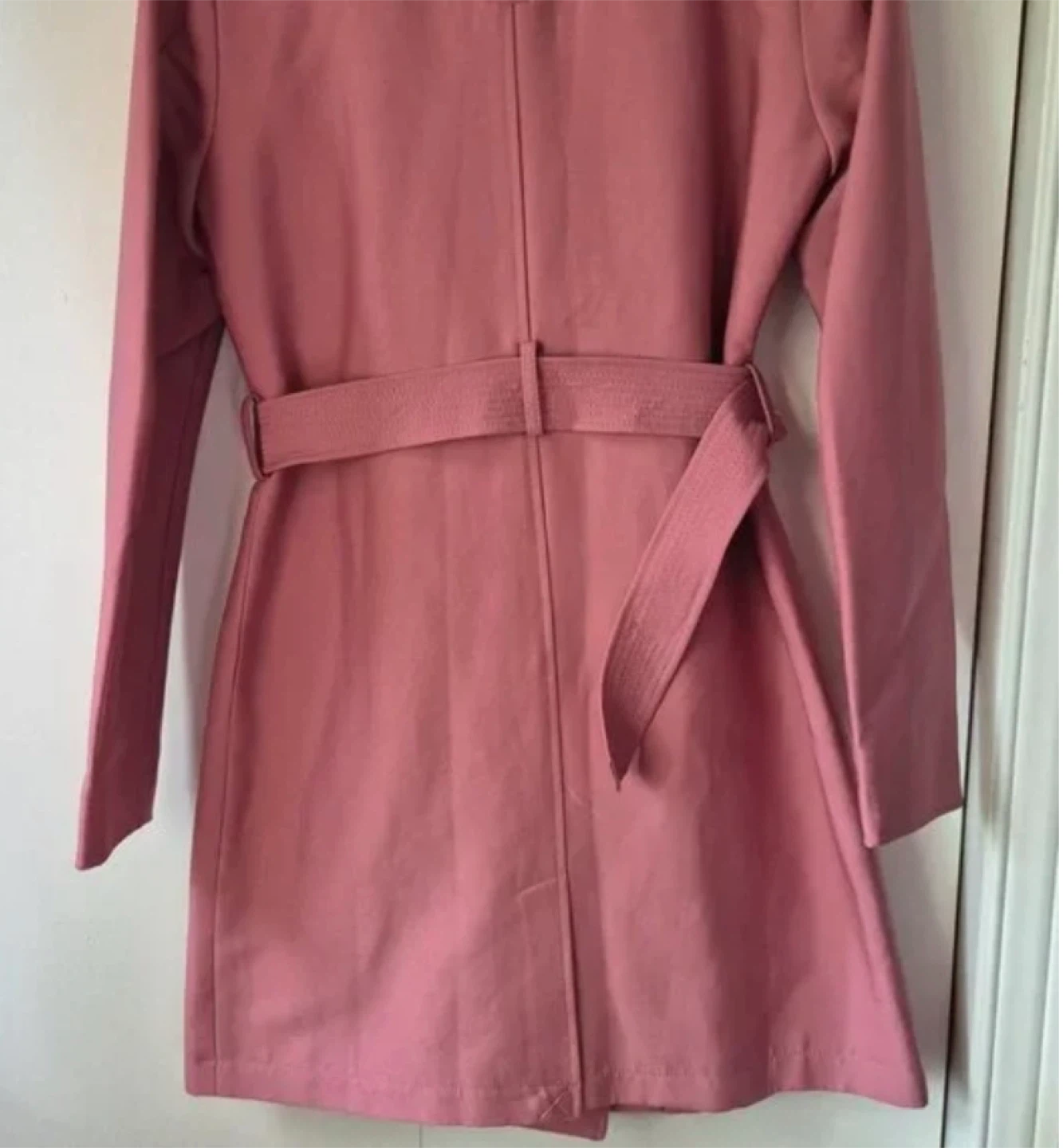 Women’s Size M Reitmans Women’s Pink Blush Trench - photo 3
