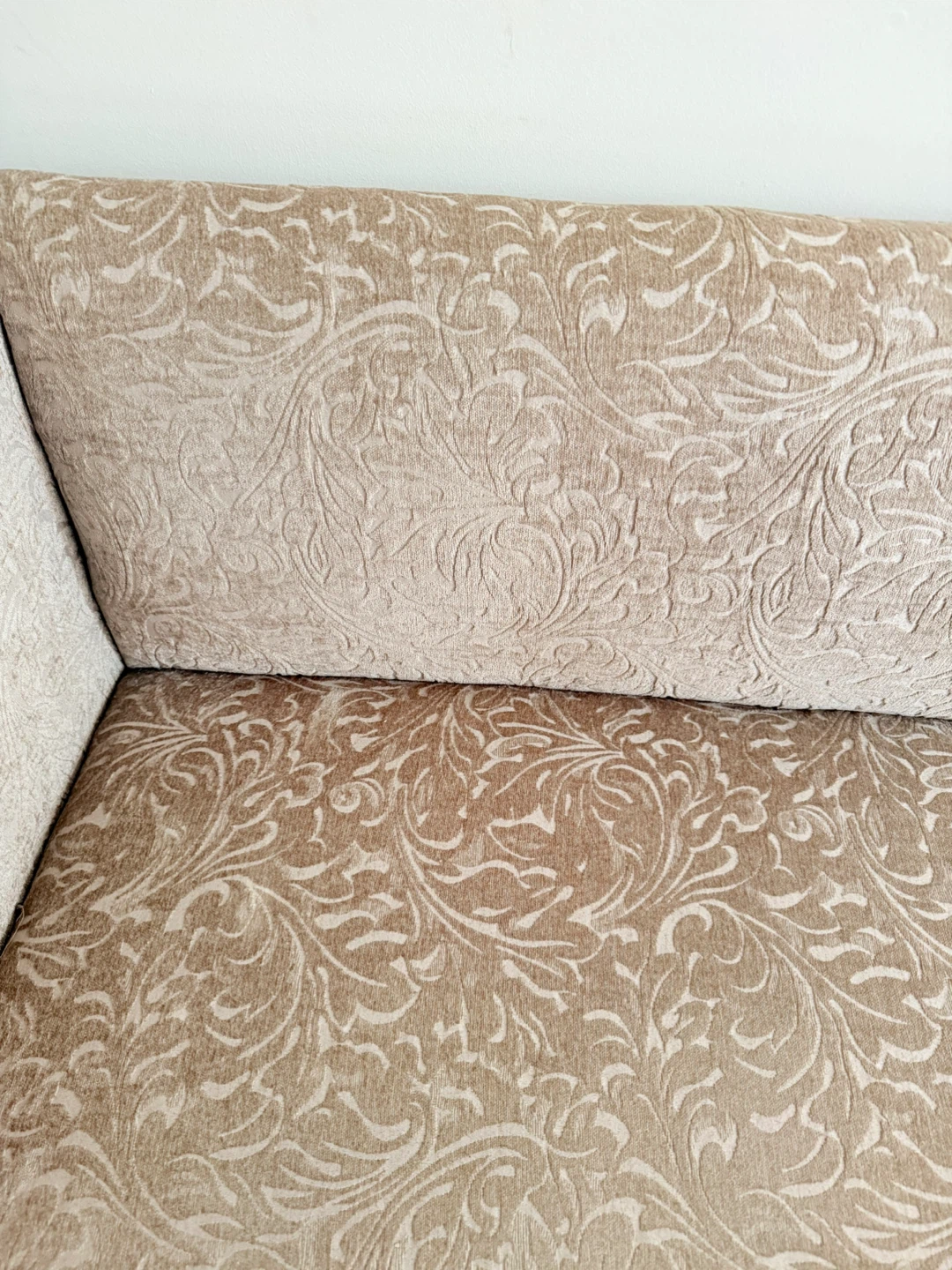Beige Chaise Lounge Sofa - 57 Inches - photo 3