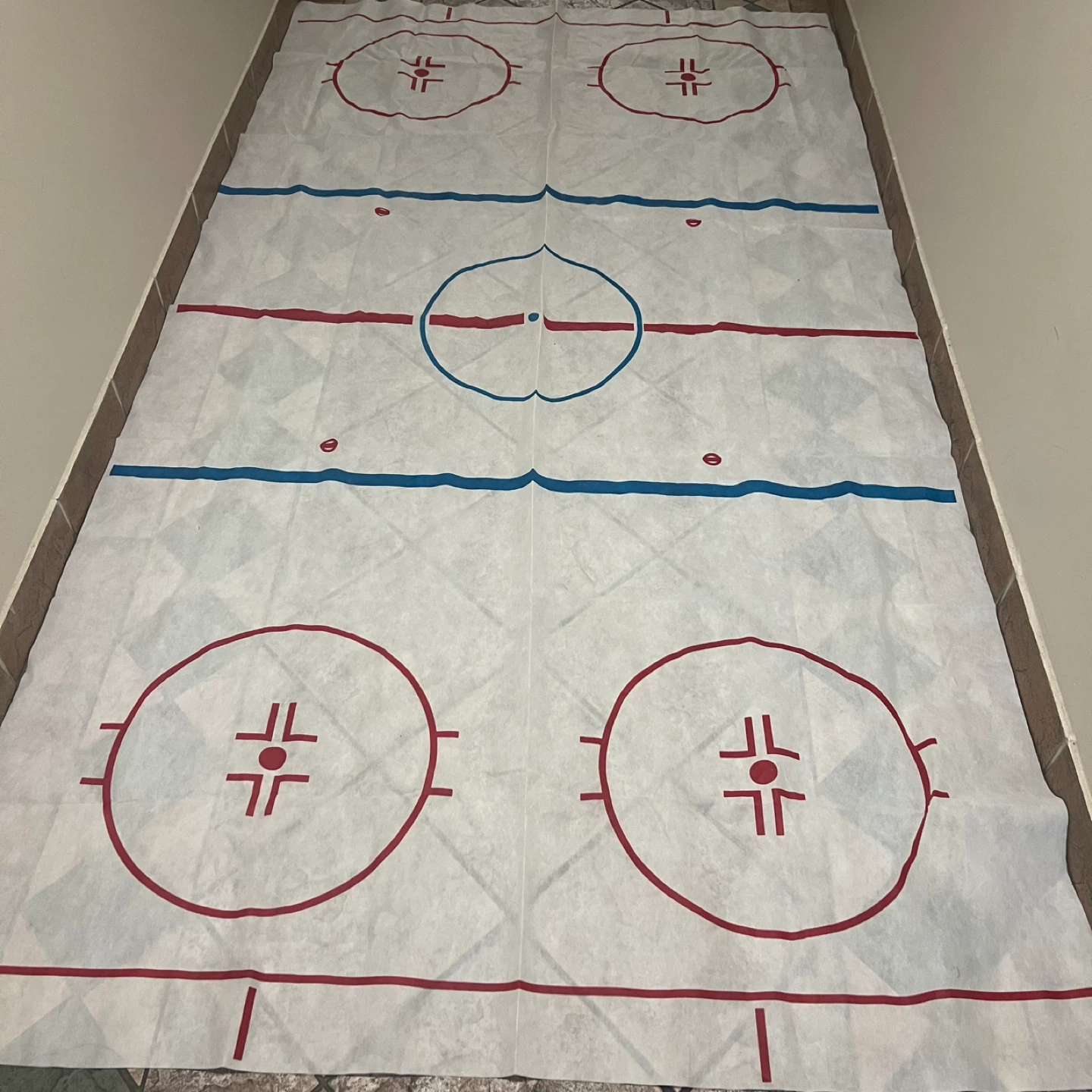 5’x9’ Rink  & NHL Hockey Team Logos towel 2 1/2 x4 1/2 ‘ - photo 2
