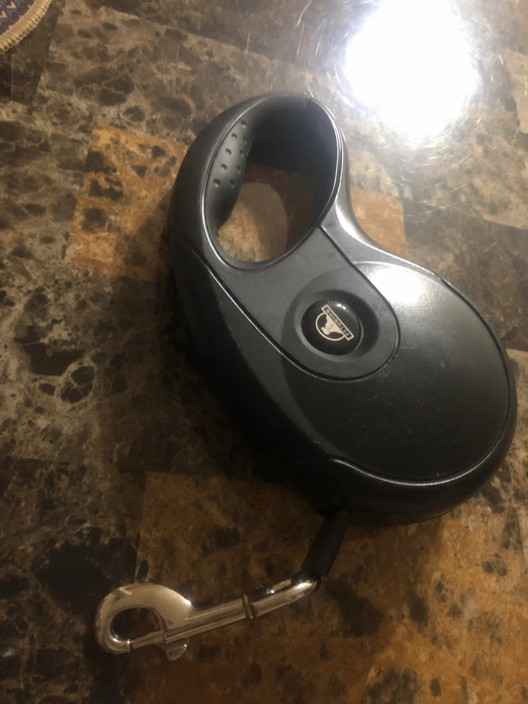 PetUnion Retractable Dog Leash - Black