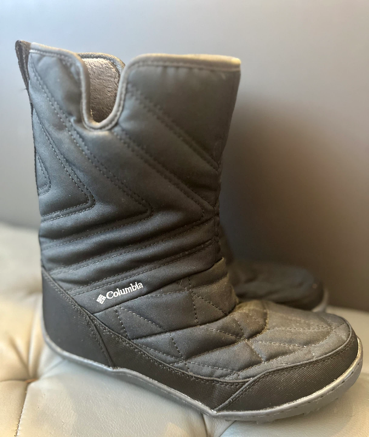 Women’s 8 Columbia Black Winter Boots
