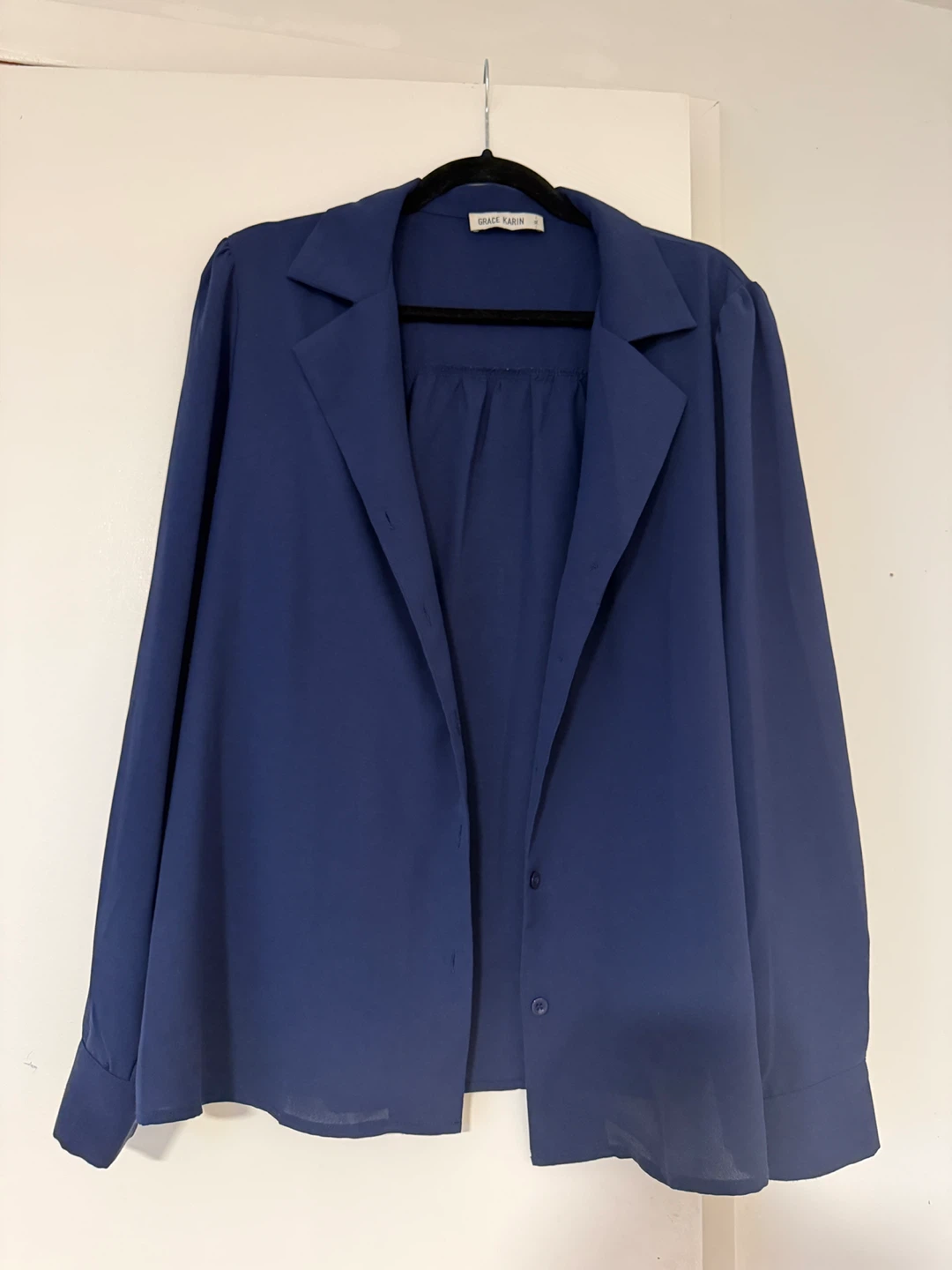 Grace Karin Blue light Blazer - Size XL