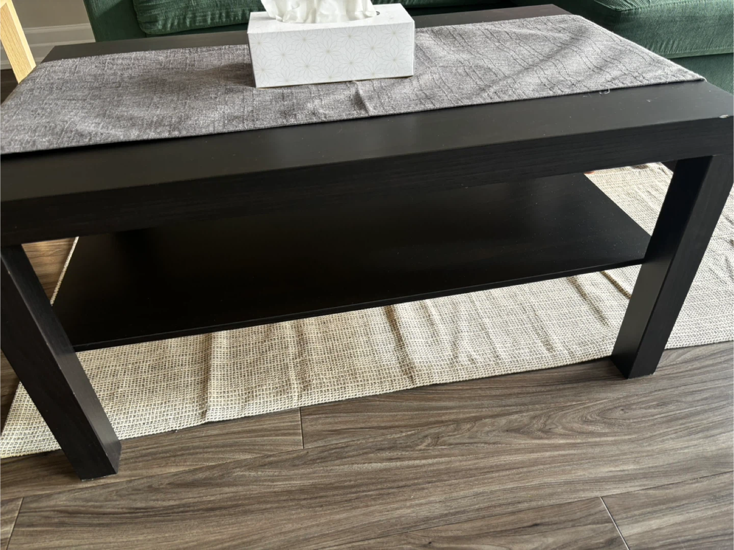 IKEA Lack Black Coffee Table - photo 2