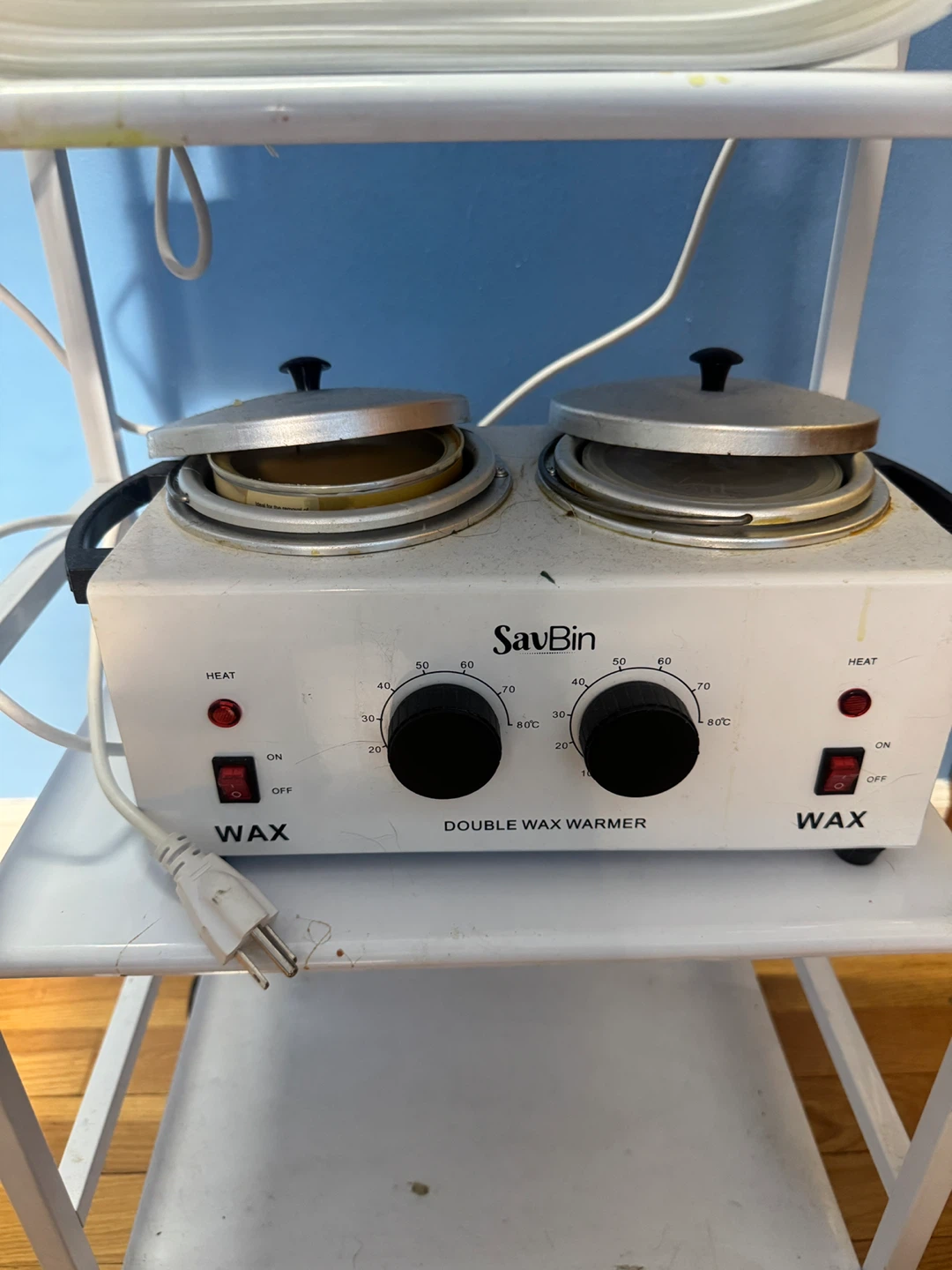 SavBin Double Wax Warmer + Clean + Easy Waxing Spa - photo 4