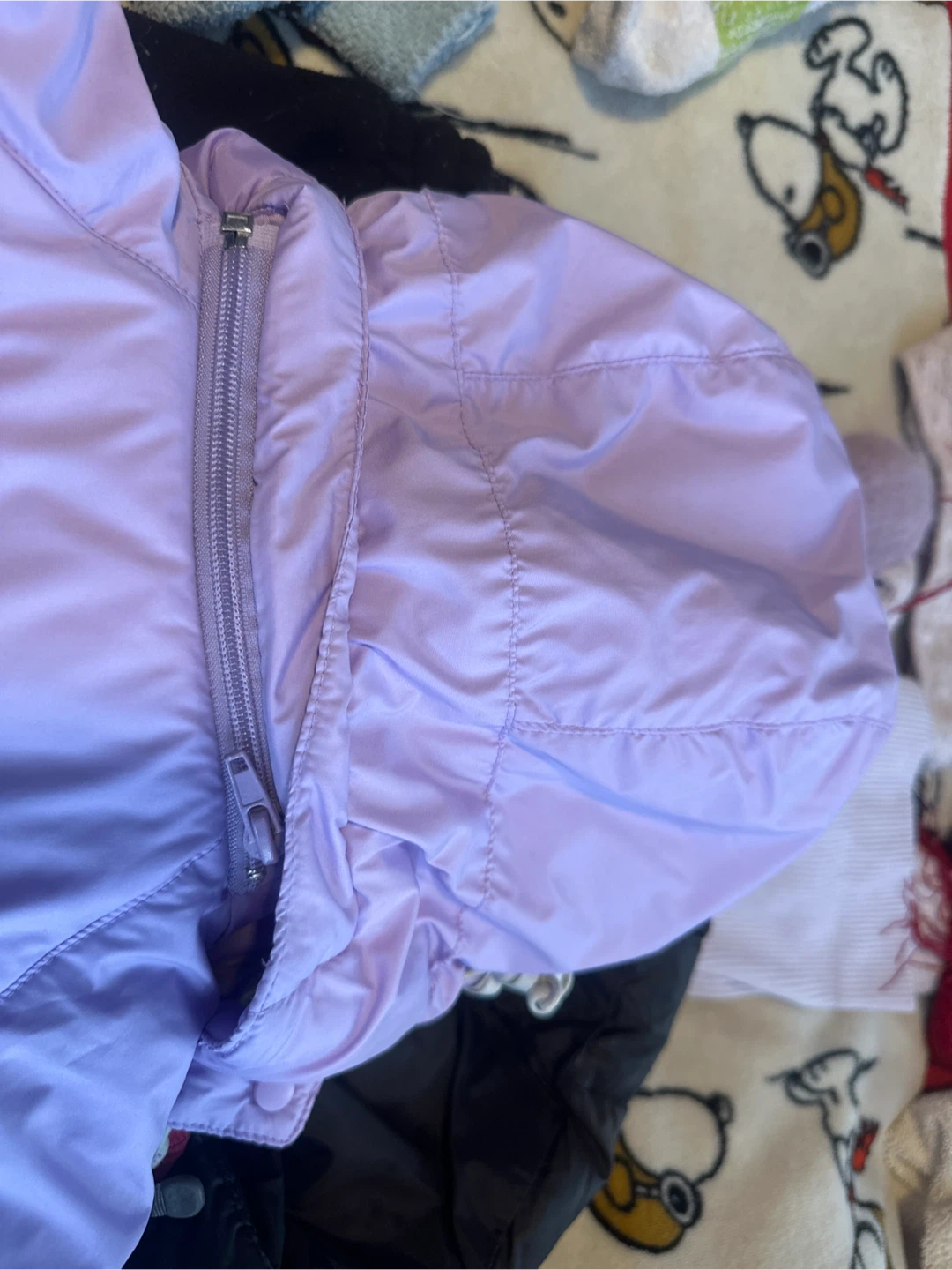 Rugged Bear Purple Kids Winter Jacket - photo 4
