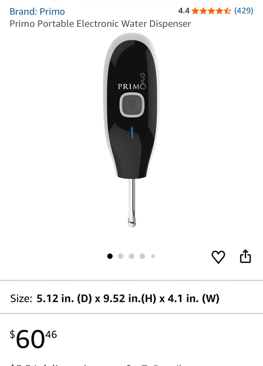 🌷Primo Portable Electronic Water Dispenser