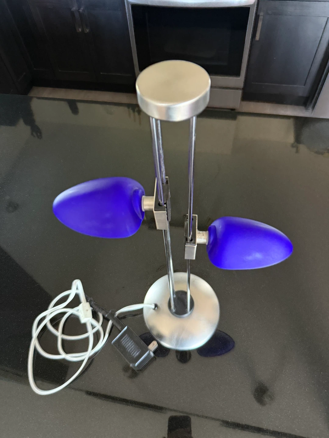 Blue Desk Lamp