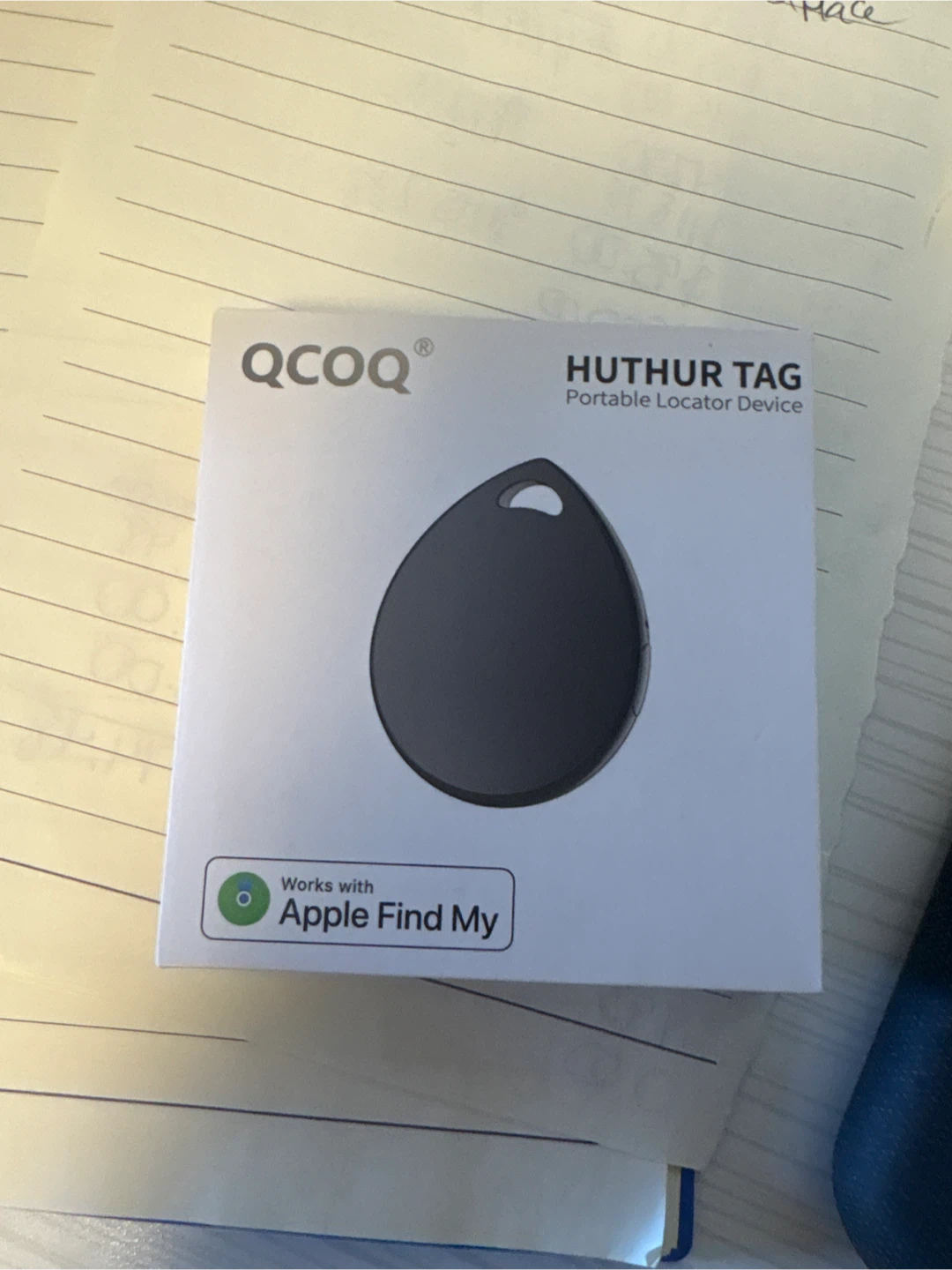 Orange- Air Tag Portable Locator Device