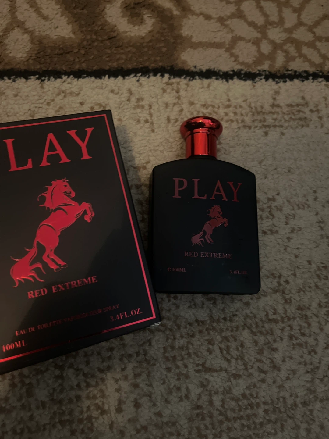 Play red extreme cologne