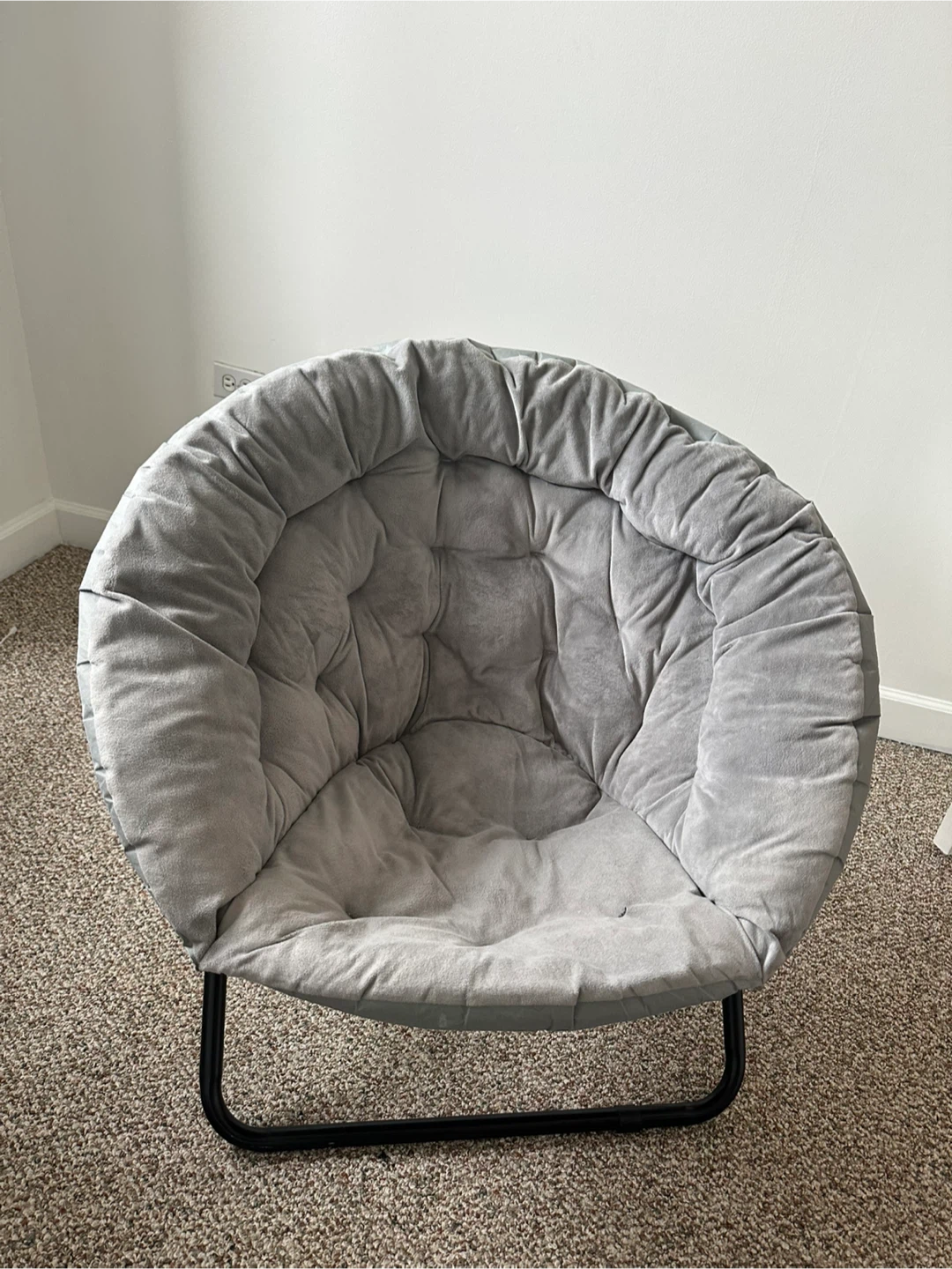 Gray Papasan Chair - photo 2