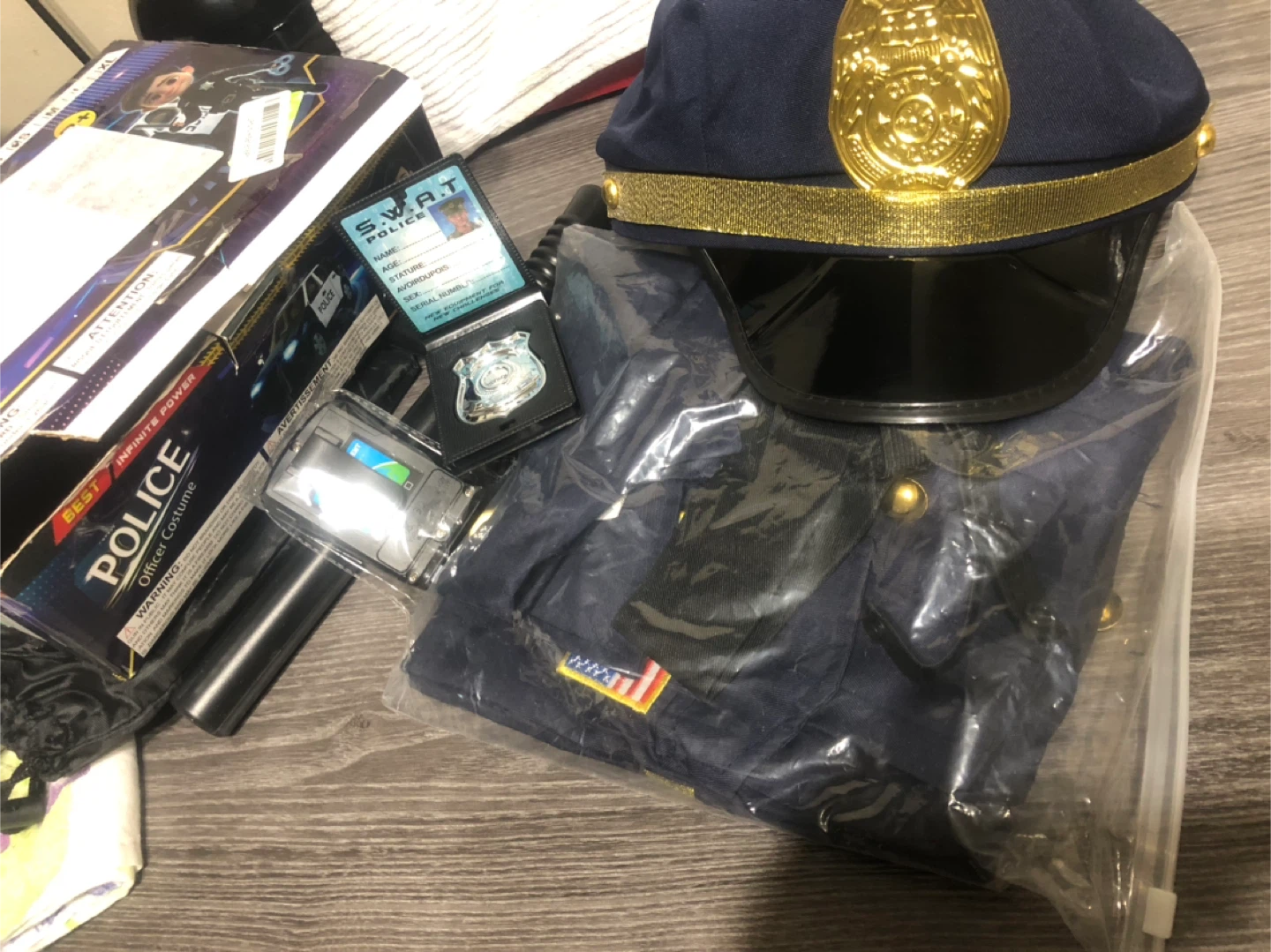 Police Officer Costume Set -NEW