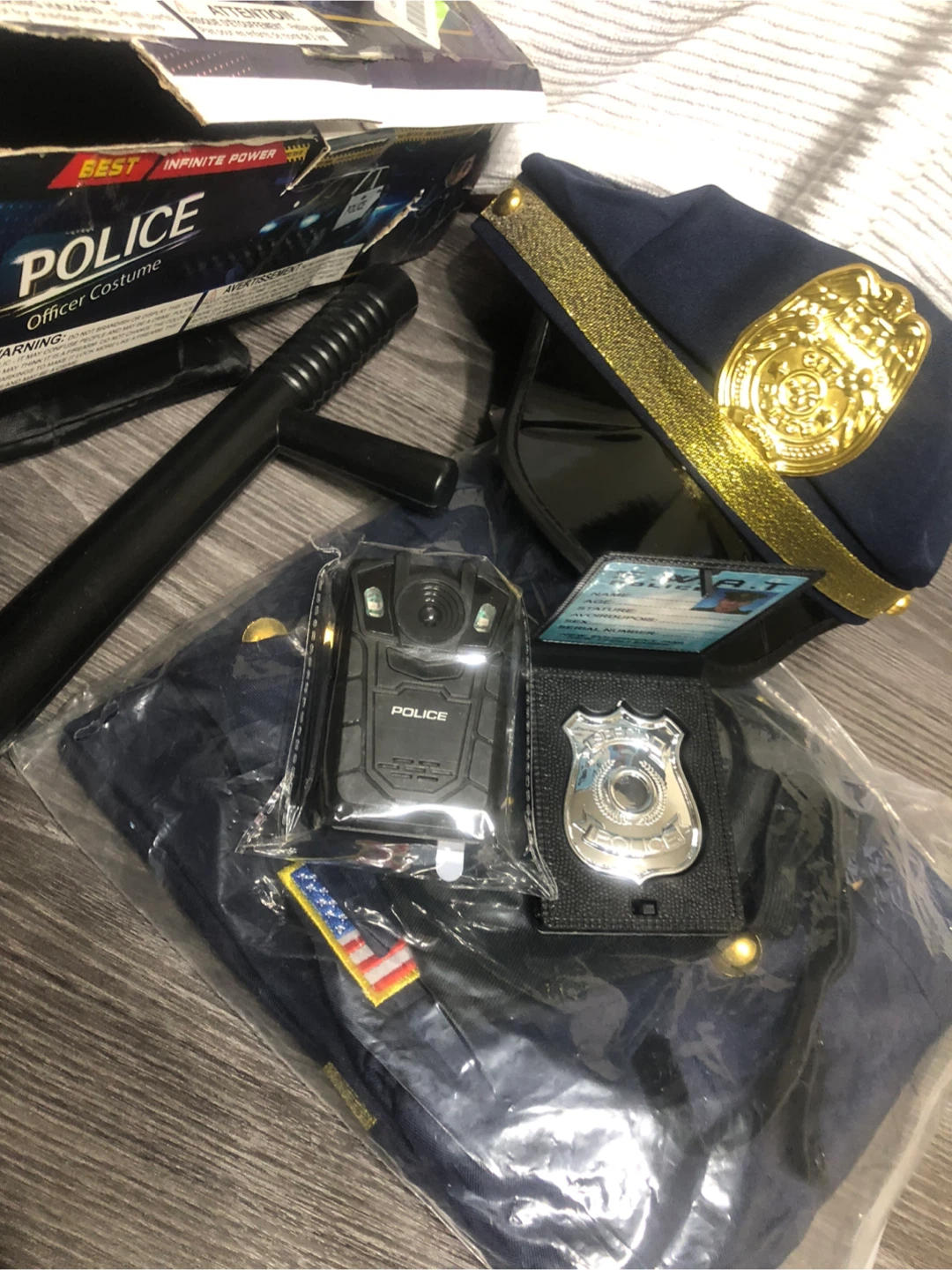 Police Officer Costume Set -NEW - photo 5