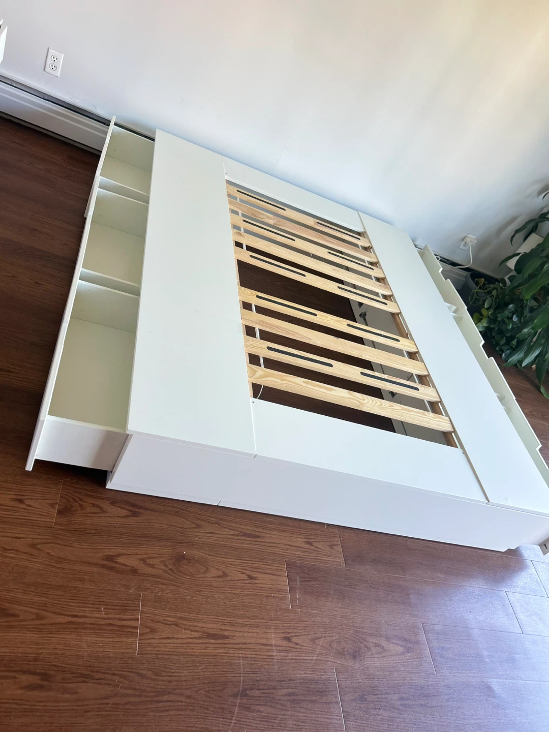 Queen Nordli Bed Frame with Storage Drawers - photo 4