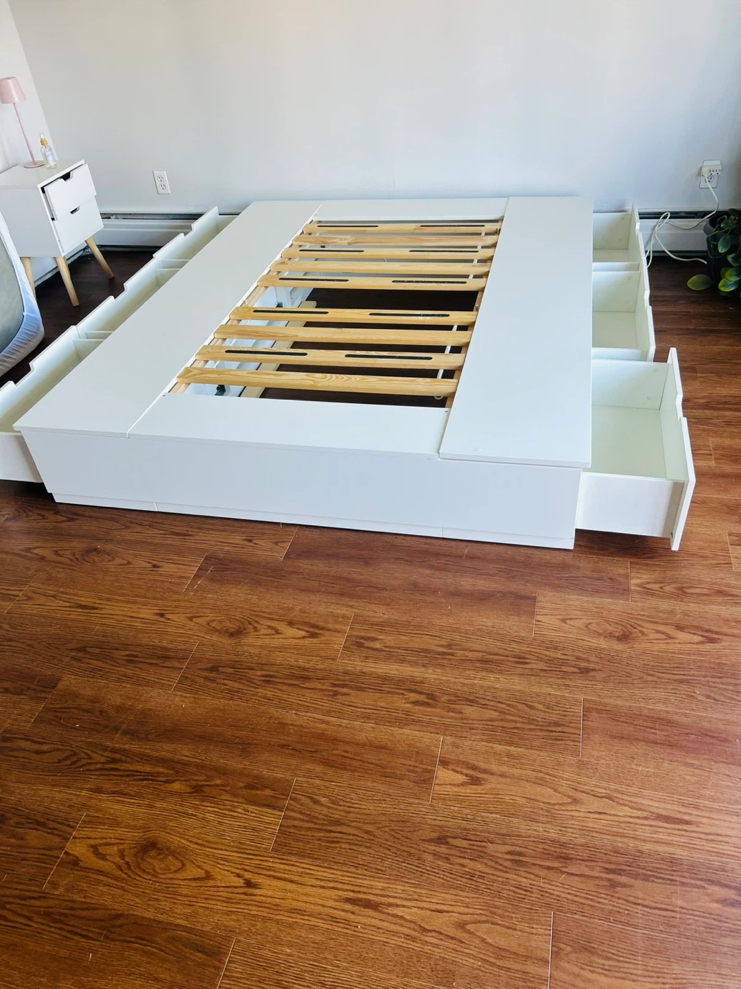 Queen Nordli Bed Frame with Storage Drawers - photo 2