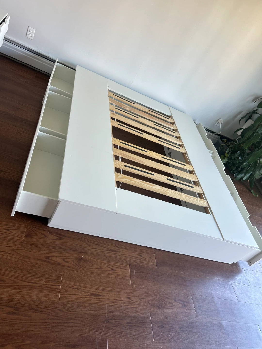 Queen Nordli Bed Frame with Storage Drawers