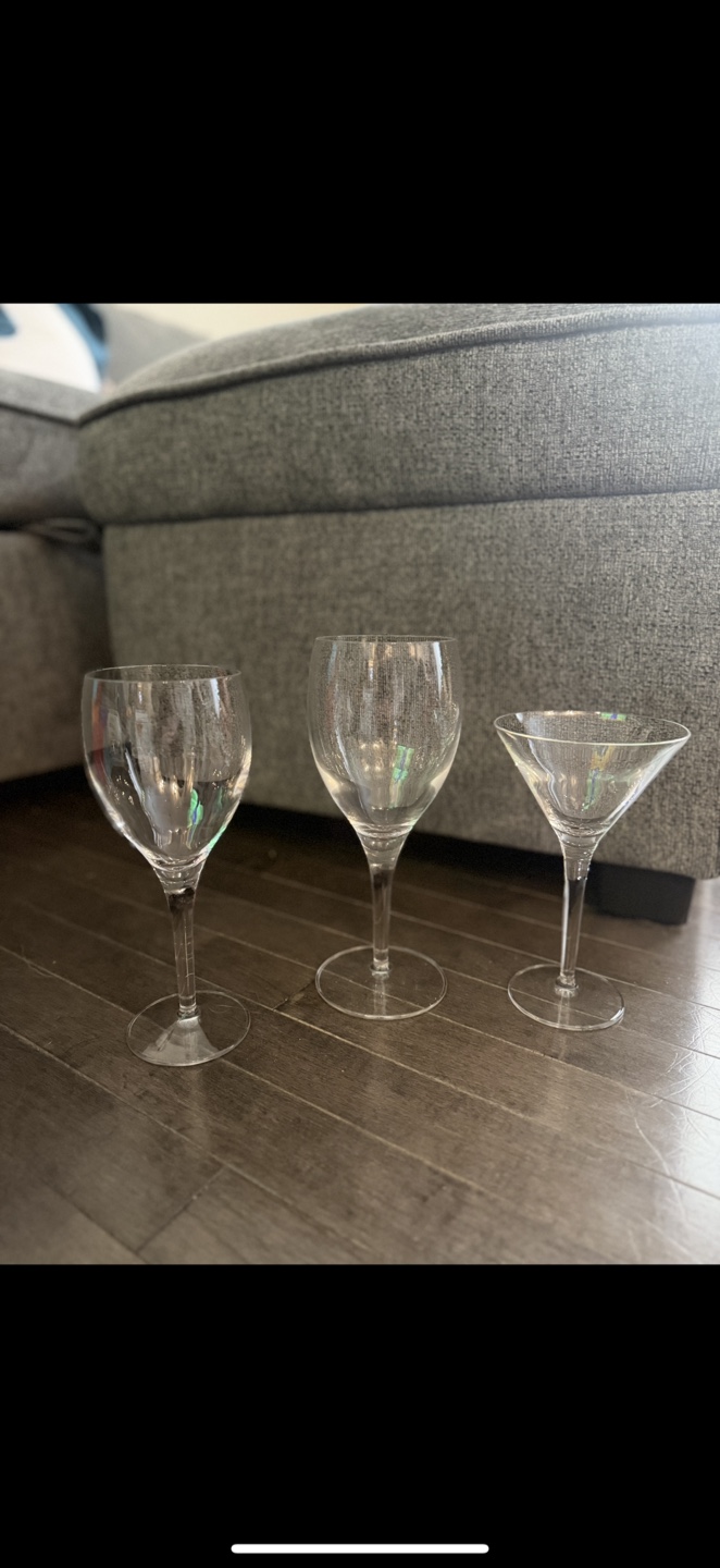 Luigi Bormioli Michelangelo Wine and Martini Glasses - photo 4