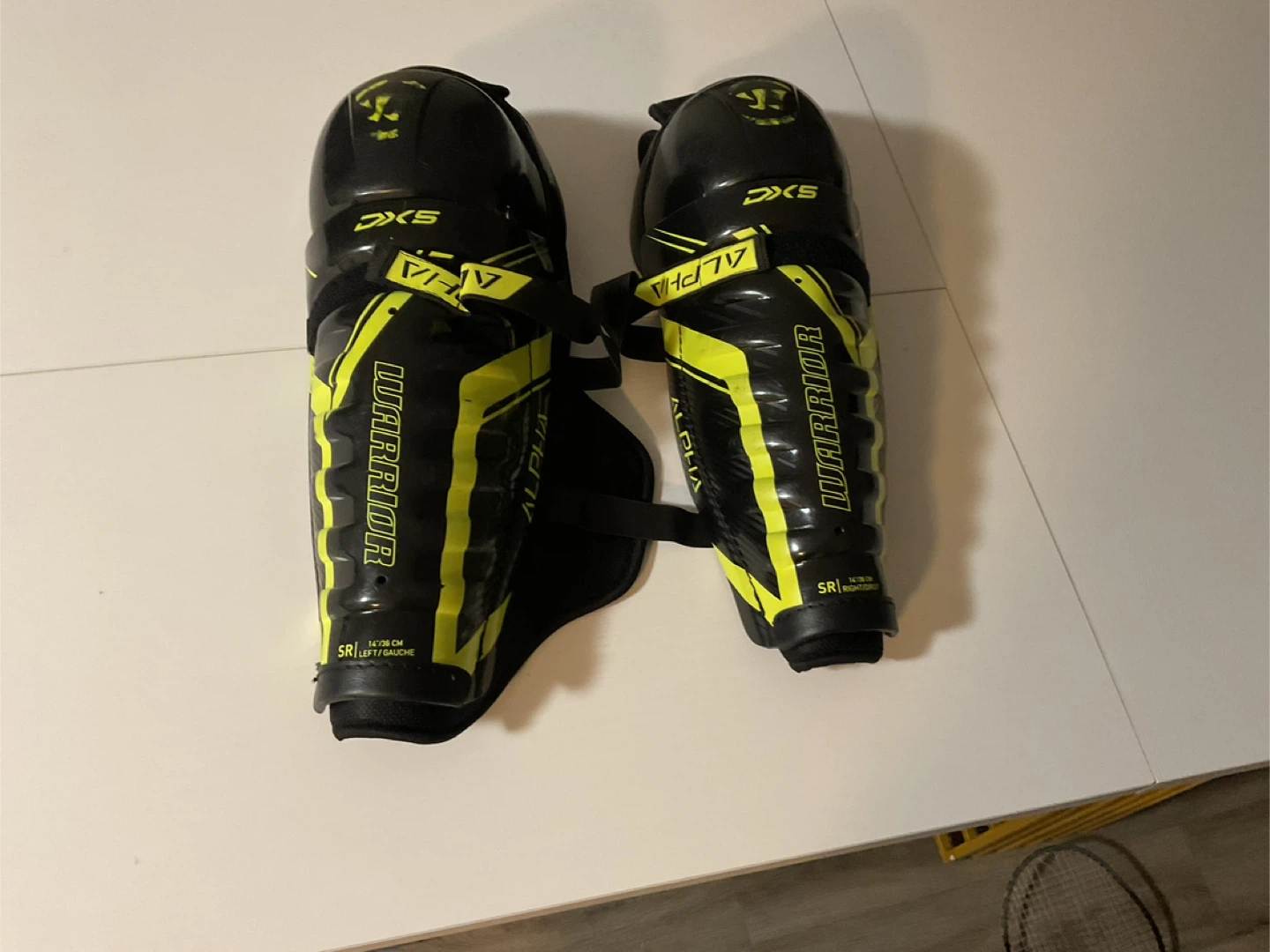 Warrior Alpha DX5 Shin Guards - SR