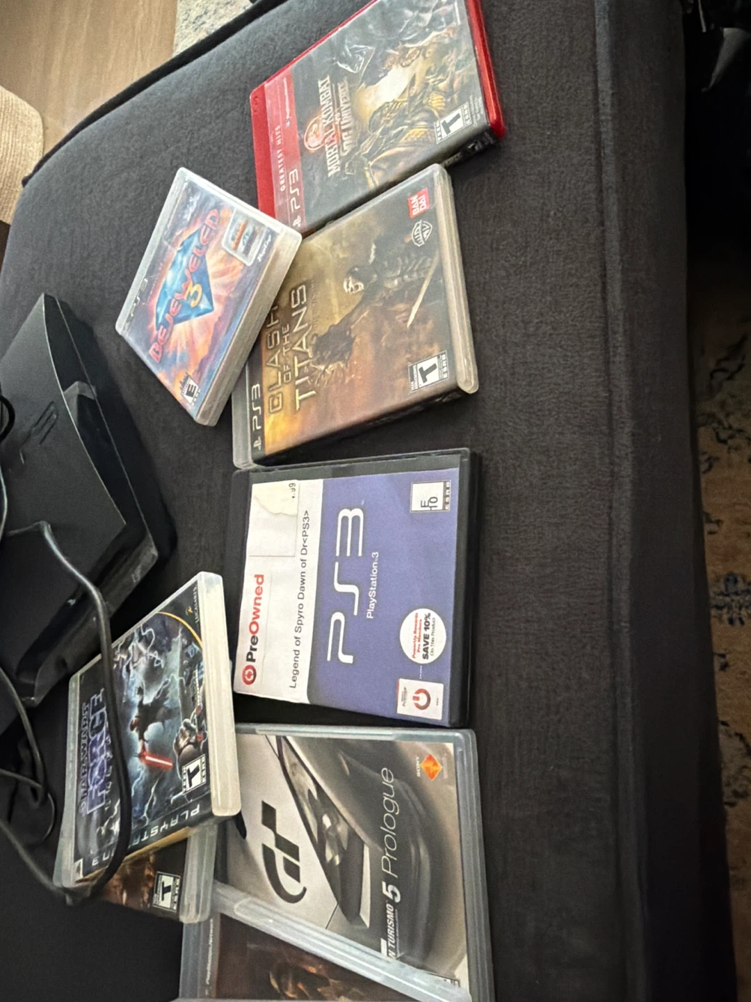 PlayStation 3 Console with Games - photo 4