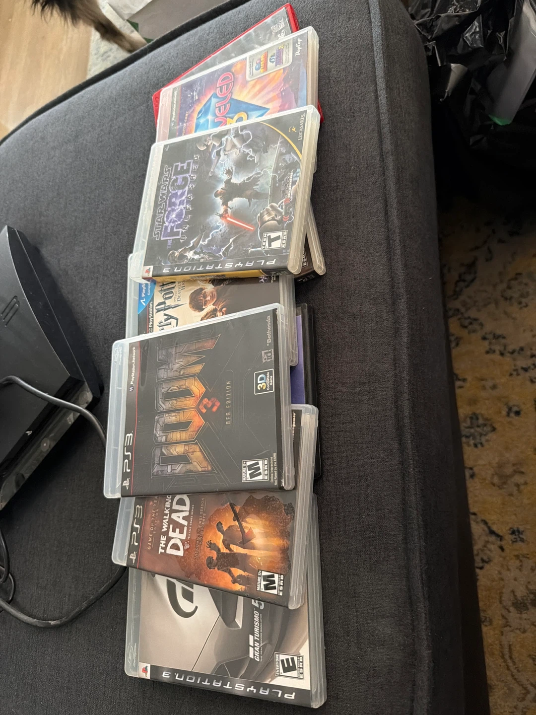 PlayStation 3 Console with Games - photo 3