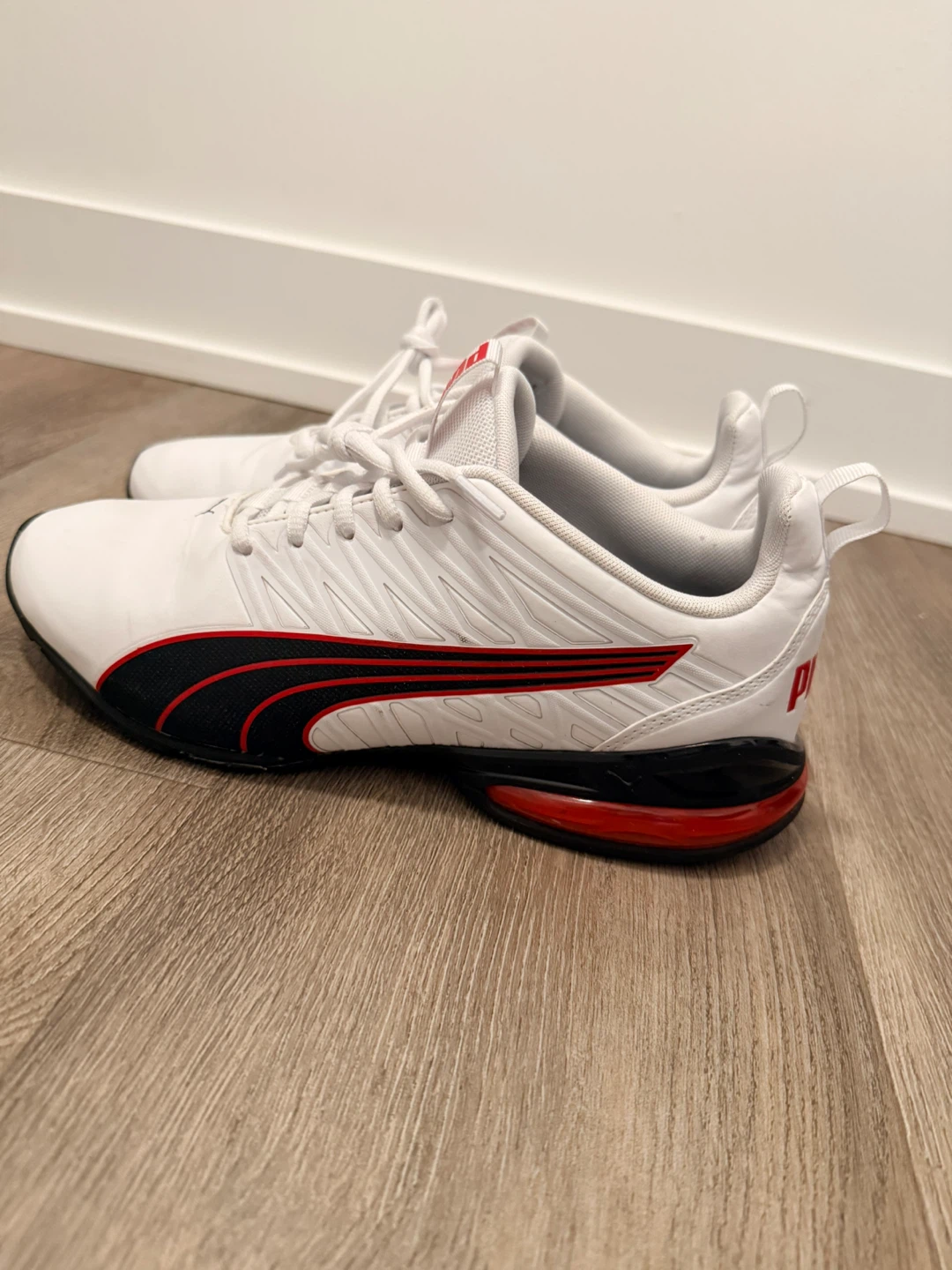 Puma White/Red Sneakers - photo 4