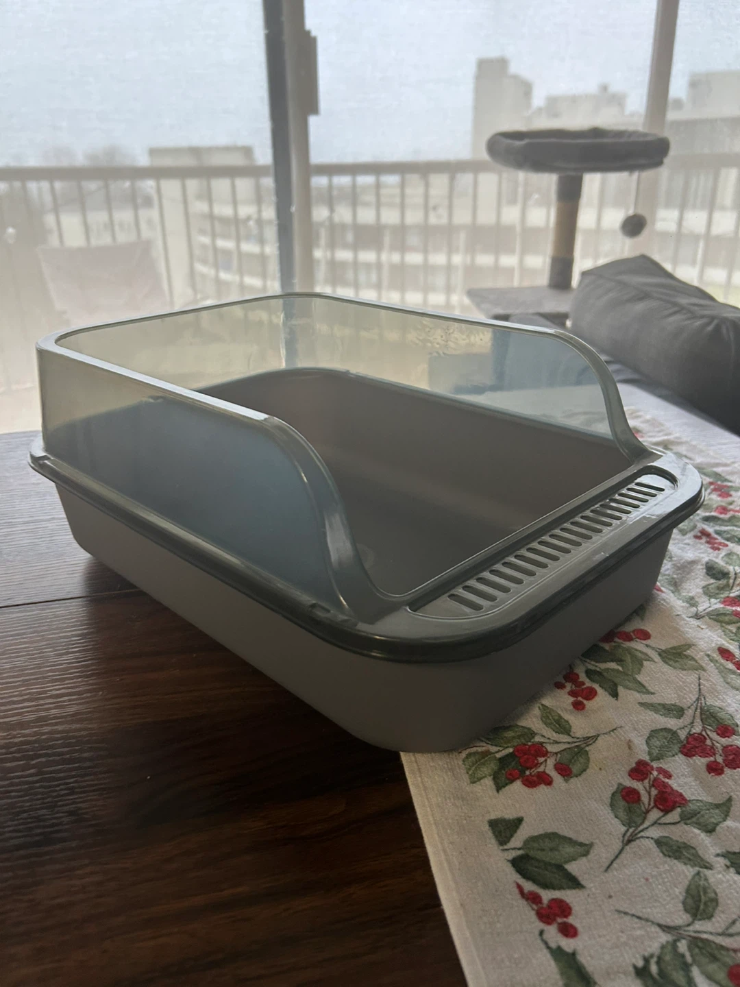 IRIS Open Top Cat Litter Box - Small